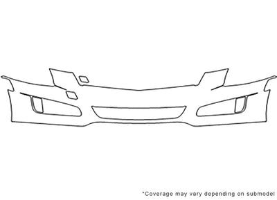 ats 3M Clear Bra Bumper Precut PPF Diagram