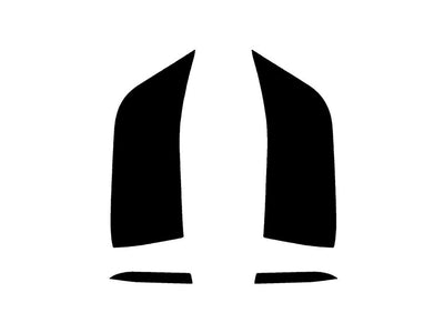 ats (sedan) Precut Tail Light Tint Diagram
