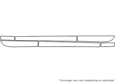 ats 3M Clear Bra Door Cup Precut PPF Diagram