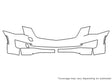 ats 3M Clear Bra Bumper Precut PPF Diagram