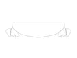 ct4 3M Clear Bra Hood Precut PPF Diagram