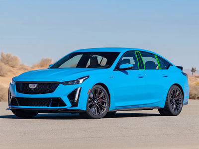 cadillac ct5 2020-2024 Pillar Post Trim Installation Location