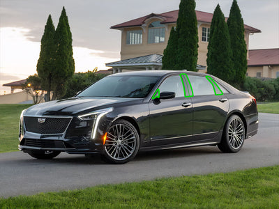 cadillac ct6 2016-2020 Pillar Post Trim Installation Location