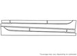 ct6 3M Clear Bra Door Cup Precut PPF Diagram