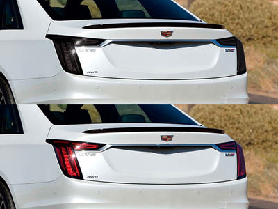 ct6 Before and After Smoked Taillights
