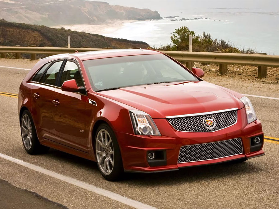 cadillac cts 2008-2013 (sedan) Piano Black Pillar Trim