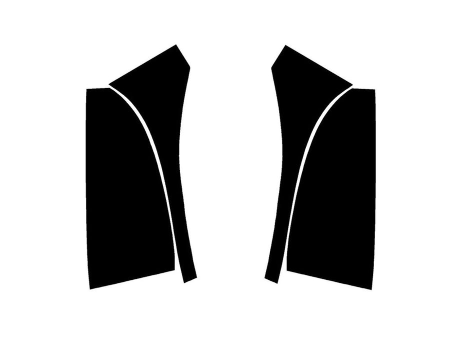 cts (sedan) Precut Tail Light Tint Diagram