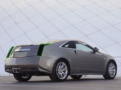 cts (coupe) Tail Light Tint Installation Points