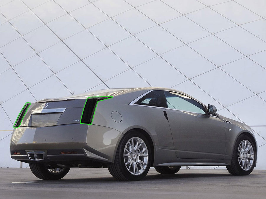 cts (coupe) Tail Light Tint Installation Points