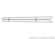 cts 3M Clear Bra Door Cup Precut PPF Diagram