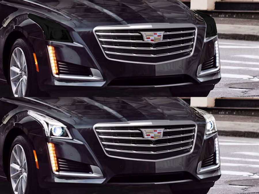 cadillac cts 2014-2019 Headlight Tint Appearance