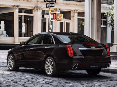 cadillac cts 2014-2019 (sedan) Piano Black Pillar Trim