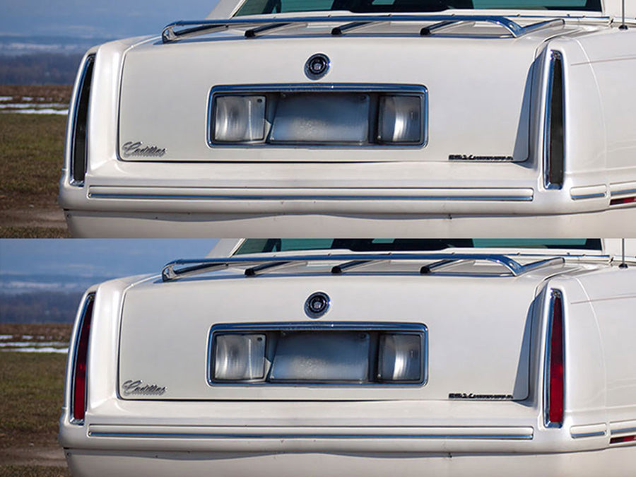 deville Before and After Smoked Taillights