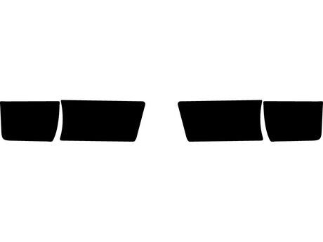 cadillac deville 1997-1999 3M Pro Shield Headlight Protecive Film