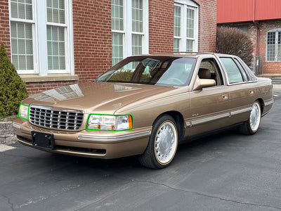 cadillac deville 1997-1999 Headlight Protection Installation Location