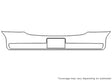 deville 3M Clear Bra Bumper Precut PPF Diagram