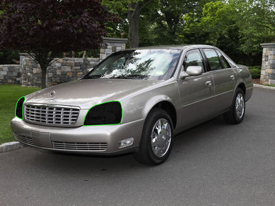 cadillac deville 2000-2005 Headlight Tint Location