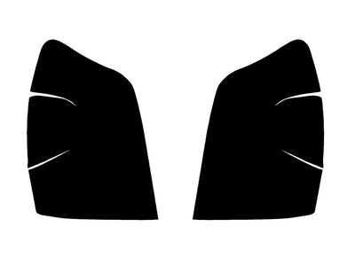 deville Precut Tail Light Tint Diagram