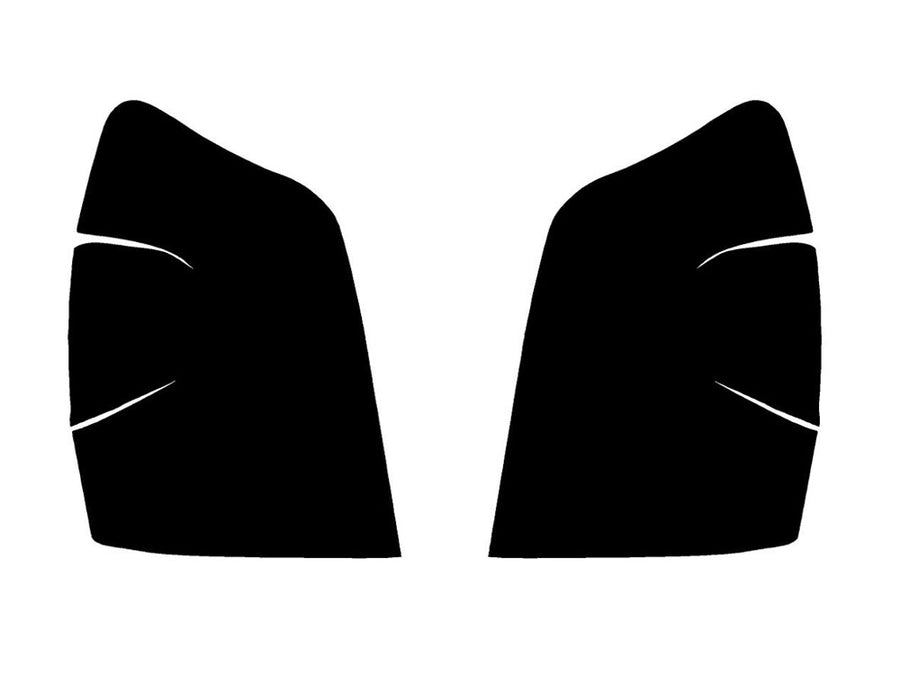 deville Precut Tail Light Tint Diagram