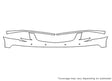 dts Avery Dennison Clear Bra Bumper Precut PPF Diagram