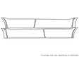 dts Avery Dennison Clear Bra Door Cup Precut PPF Diagram