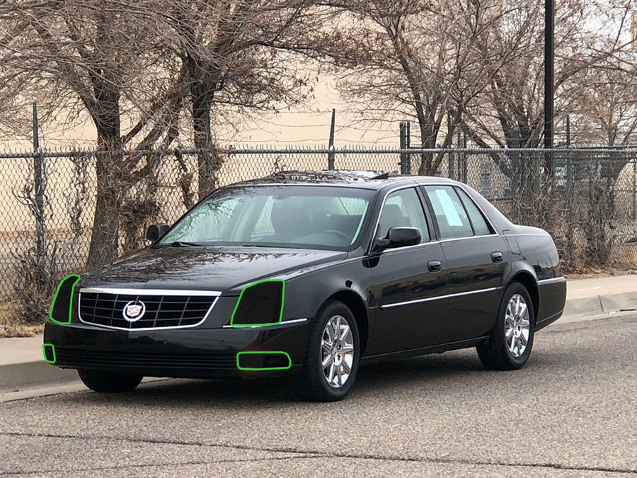 cadillac dts 2006-2011 Headlight Tint Location