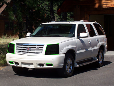 cadillac escalade 2002-2006 Headlight Tint Location