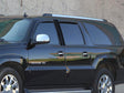 cadillac escalade 2002-2006 Brushed Aluminum Black Pillar Cover Diagram