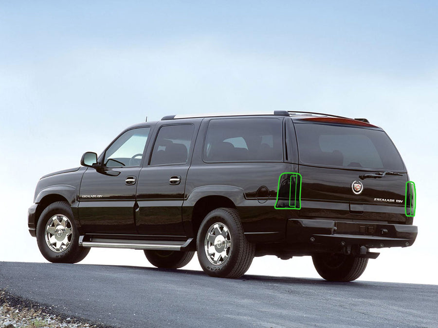 escalade Tail Light Tint Installation Points