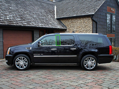 cadillac escalade 2007-2014 (esv / ext) Pillar Post Trim Installation Location