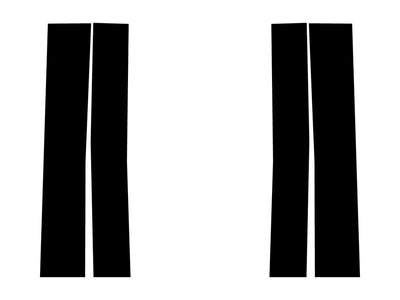 cadillac escalade 2007-2014 (esv / ext) Camo Pillar Trim Diagram