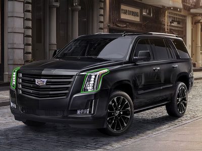 cadillac escalade 2015-2020 Headlight Protection Installation Location