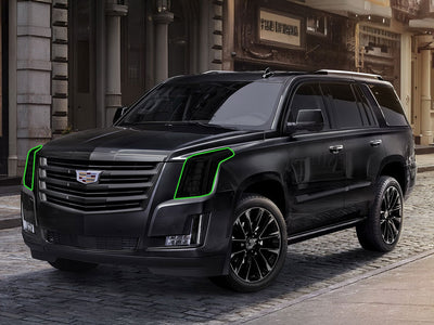 cadillac escalade 2015-2020 Headlight Tint Location