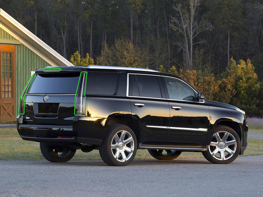 escalade Tail Light Tint Installation Points