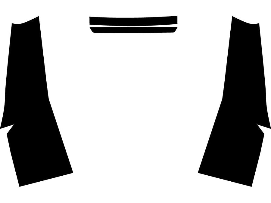 escalade Precut Tail Light Tint Diagram