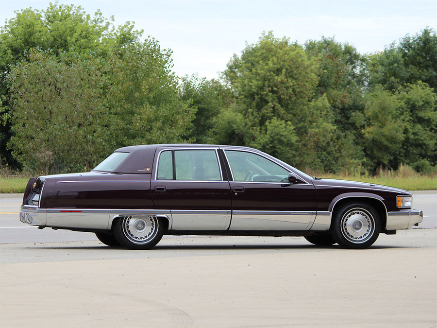 cadillac fleetwood 1993-1996 Matte Black Pillar Trim