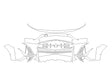 lyriq Avery Dennison Clear Bra Bumper Precut PPF Diagram