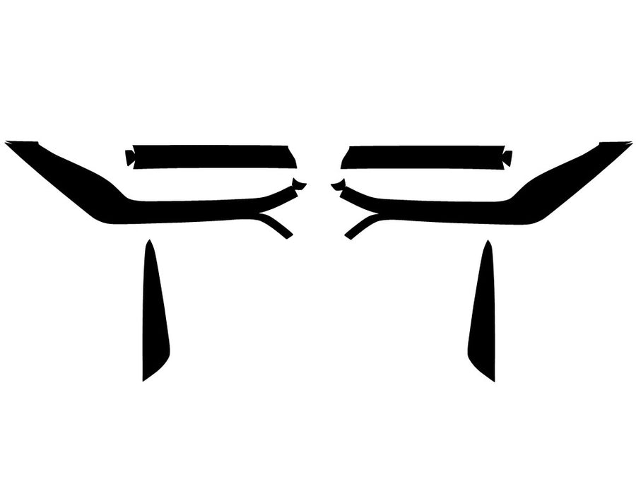 lyriq Precut Tail Light Tint Diagram