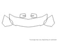 srx Avery Dennison Clear Bra Hood Precut PPF Diagram