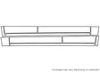 srx 3M Clear Bra Door Cup Precut PPF Diagram