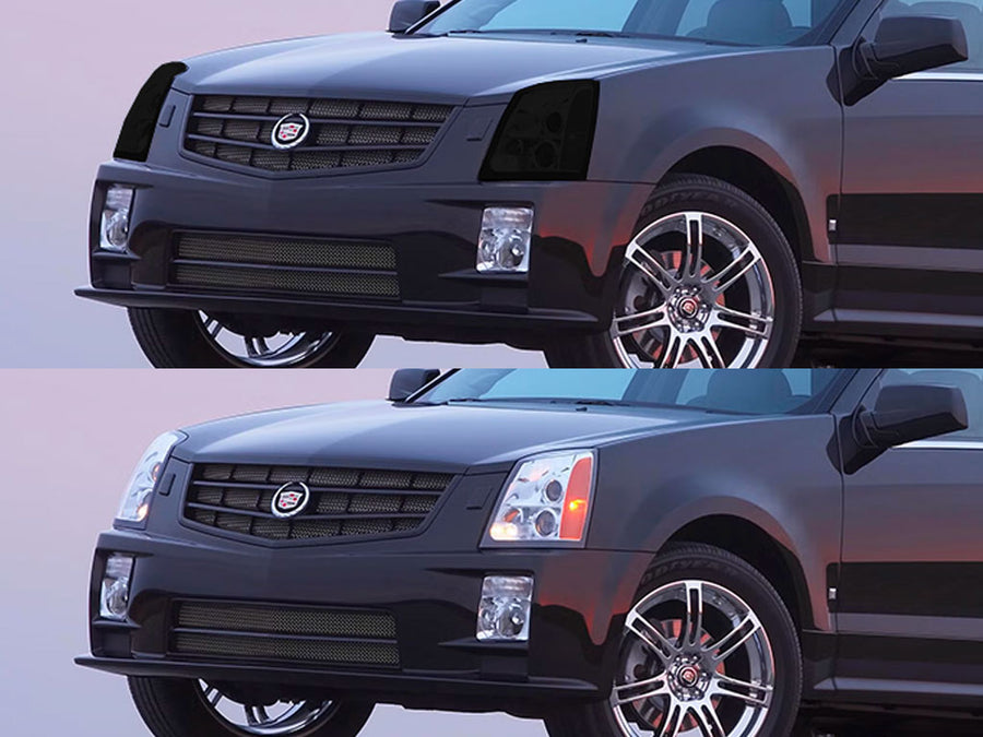 cadillac srx 2004-2009 Headlight Tint Appearance