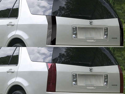 srx Before and After Smoked Taillights