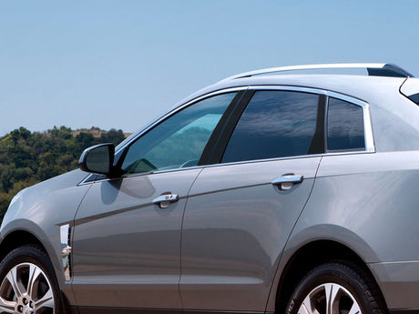 cadillac srx 2010-2016 Gloss Black Pillar Cover Diagram