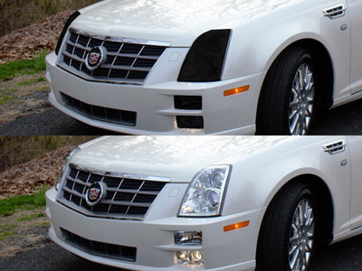 cadillac sts 2008-2011 Headlight Tint Appearance