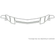 xlr 3M Clear Bra Hood Precut PPF Diagram