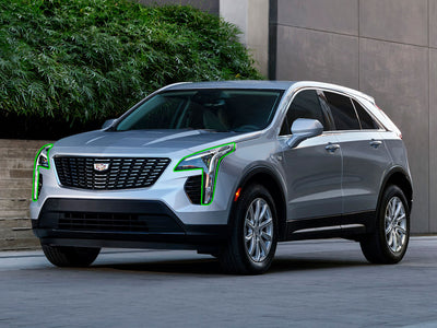 cadillac xt4 2019-2023 Headlight Protection Installation Location