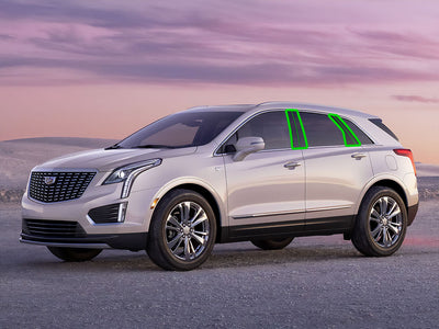 cadillac xt5 2017-2023 Pillar Post Trim Installation Location