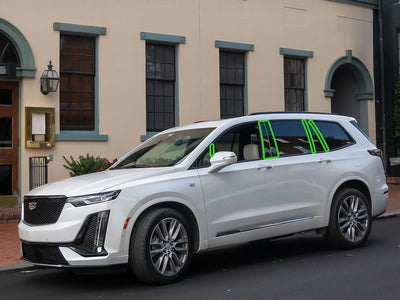 cadillac xt6 2020-2024 Pillar Post Trim Installation Location