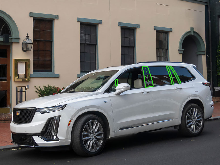 cadillac xt6 2020-2024 Pillar Post Trim Installation Location