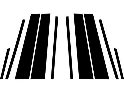 cadillac xt6 2020-2024 Camo Pillar Trim Diagram